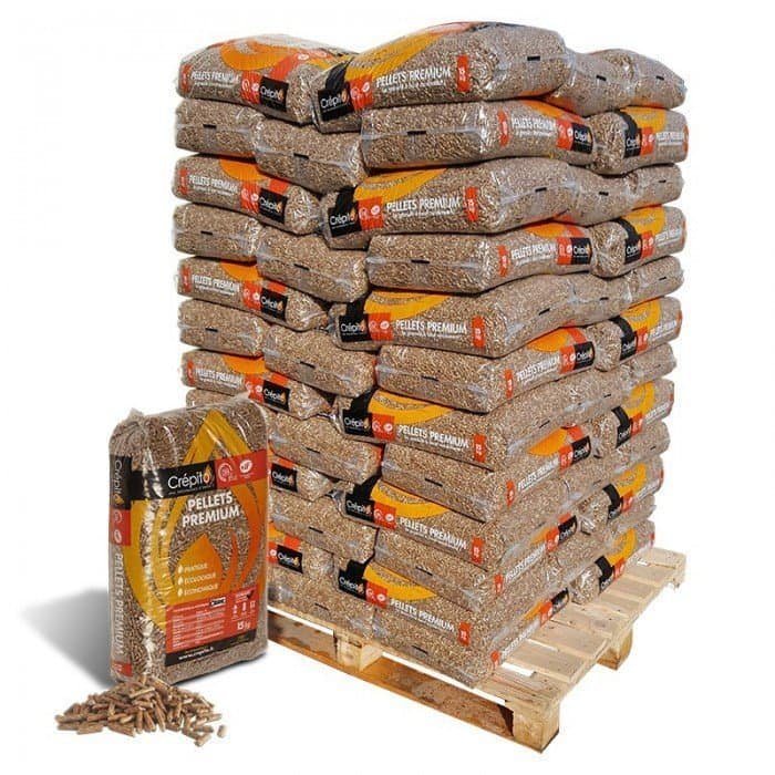 Palette de pellets BADGER – 65 sacs de 15 kg